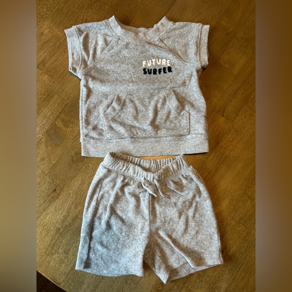 EUC 12-18m Boy’s Shorts Set